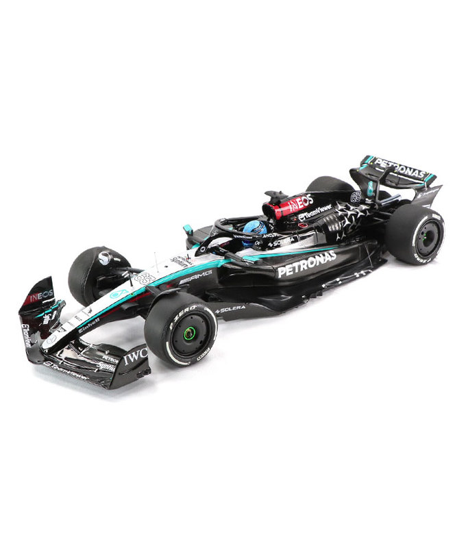 ミニチャンプス 1/18スケール メルセデス AMG ペトロナス F1 W15 E パフォーマンス ジョージ・ラッセル 2024年 /24f1m拡大画像