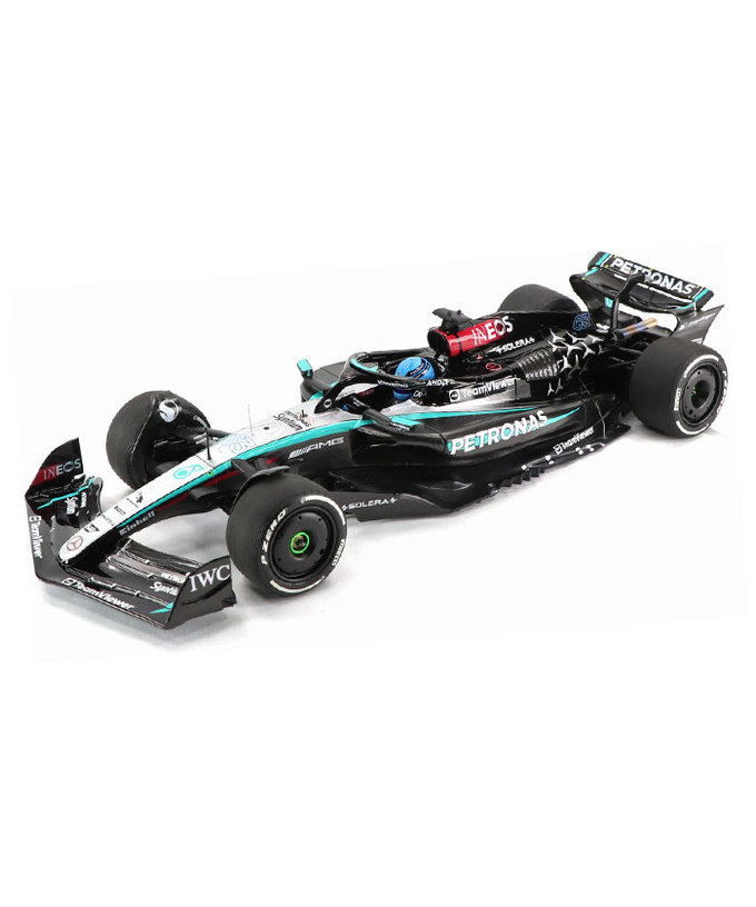 ミニチャンプス 1/18スケール メルセデス AMG ペトロナス F1 W15 E パフォーマンス ジョージ・ラッセル 2024年 オーストリアGP 優勝 /24f1m拡大画像