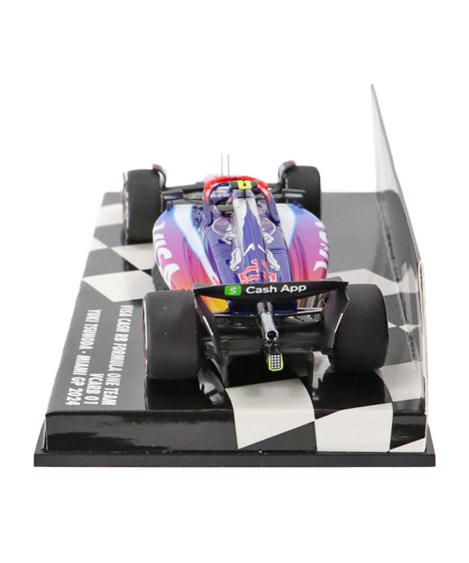 ミニチャンプス 1/43スケール VISA CASH APP RB F1 ホンダ VCARB 01 角田裕毅 2024年 マイアミGP /24f1m拡大画像