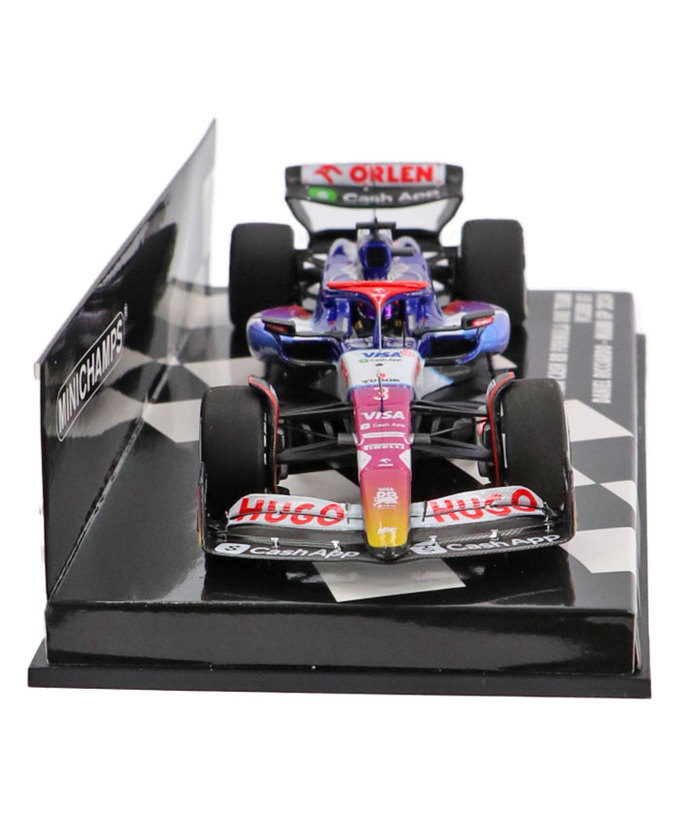 ミニチャンプス 1/43スケール VISA CASH APP RB F1 ホンダ VCARB 01 ダニエル・リカルド 2024年 マイアミGP /24f1m拡大画像