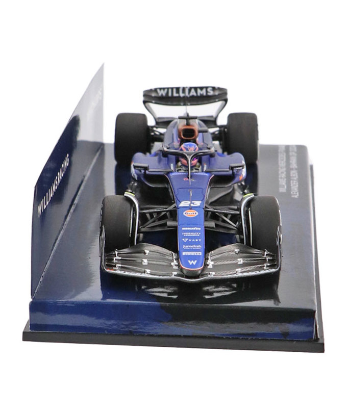 ミニチャンプス 1/43スケール ウィリアムズ レーシング FW46 アレクサンダー・アルボン 2024年 バーレーンGP /24f1m拡大画像