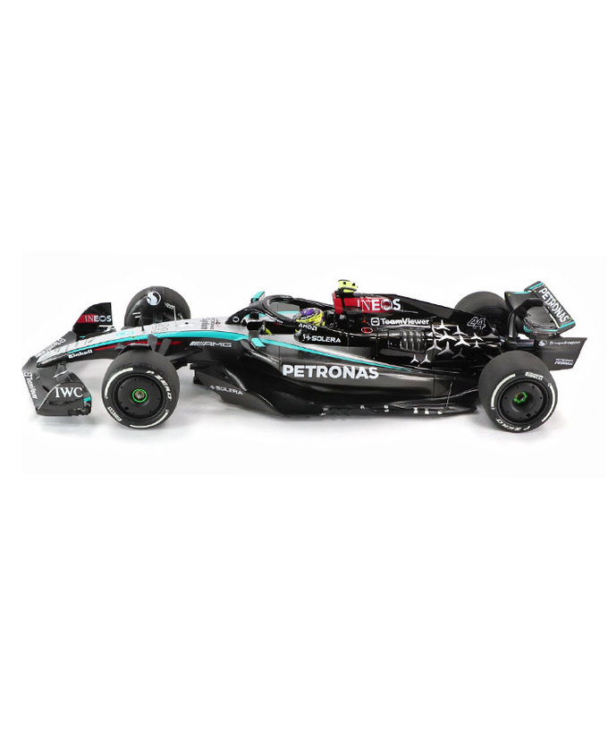 ミニチャンプス 1/18スケール メルセデス AMG ペトロナス F1 W15 E パフォーマンス ルイス・ハミルトン 2024年 /24f1m拡大画像