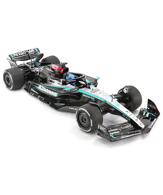 ミニチャンプス 1/18スケール メルセデス AMG ペトロナス F1 W15 E パフォーマンス ジョージ・ラッセル 2024年 オーストリアGP 優勝 /24f1m拡大画像