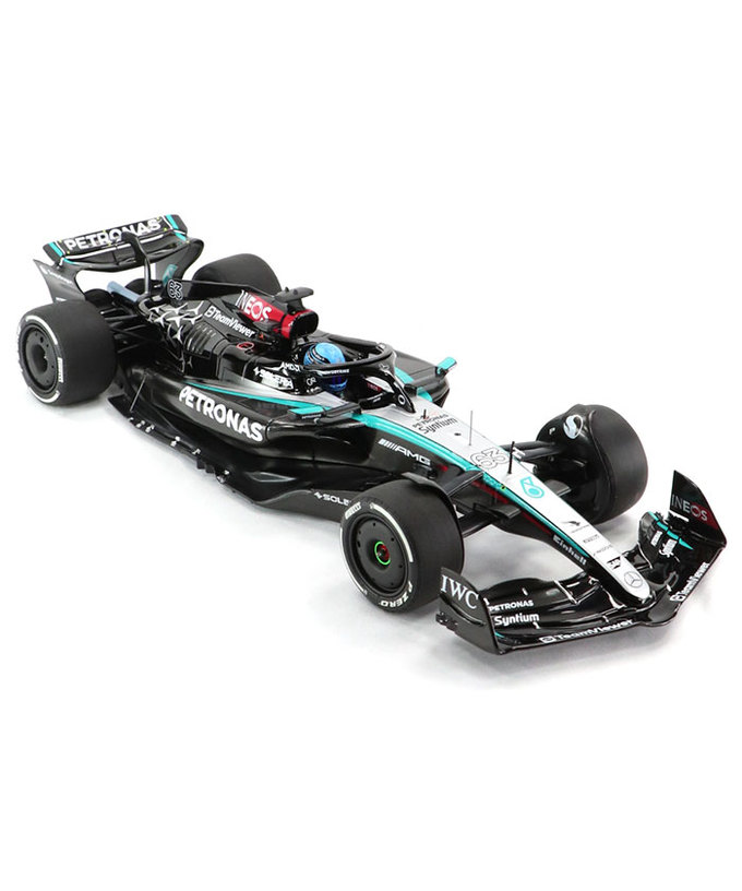 ミニチャンプス 1/18スケール メルセデス AMG ペトロナス F1 W15 E パフォーマンス ジョージ・ラッセル 2024年 /24f1m拡大画像