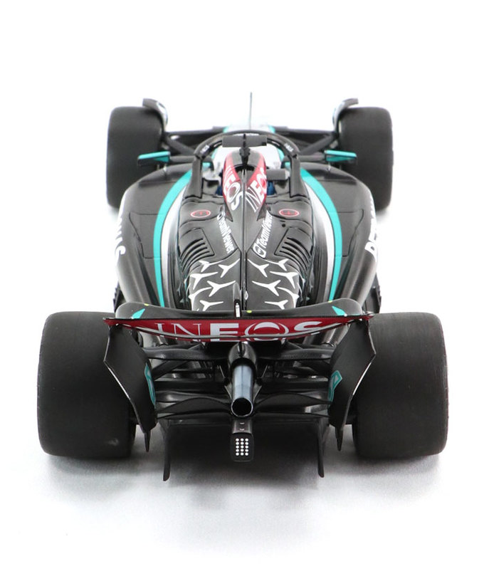 ミニチャンプス 1/18スケール メルセデス AMG ペトロナス F1 W15 E パフォーマンス ジョージ・ラッセル 2024年 /24f1m拡大画像