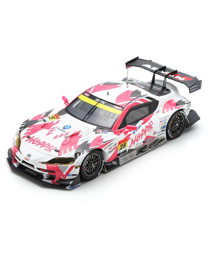 スパーク 1/43スケール HOPPY Schatz GR Supra GT HOPPY team TSUCHIYA NO.25 松井孝允 / 野中誠太 スーパーGT 2023年 GT300拡大画像