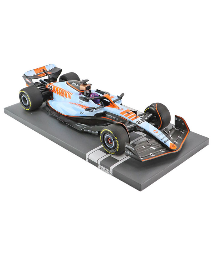 ミニチャンプス 1/18スケール ウィリアムズ レーシング FW45 アレクサンダー・アルボン 2023年 シンガポールGP拡大画像