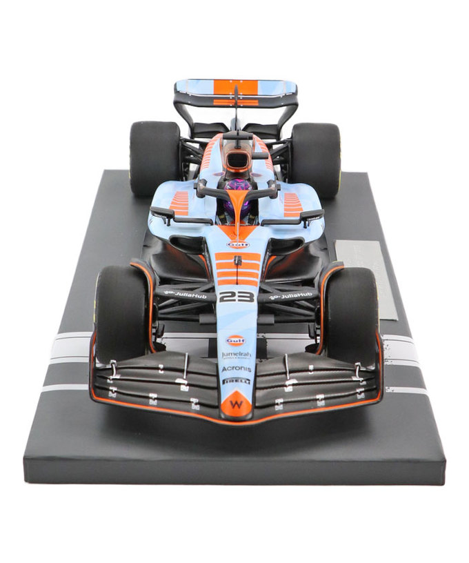 ミニチャンプス 1/18スケール ウィリアムズ レーシング FW45 アレクサンダー・アルボン 2023年 シンガポールGP拡大画像