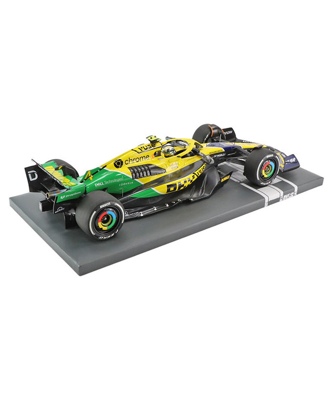 ミニチャンプス 1/18スケール マクラーレン F1 チーム MCL38 ランド・ノリス 2024年 モナコGP /24f1m拡大画像