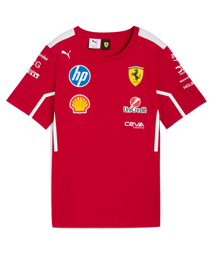 PUMA スクーデリア フェラーリ SF チーム Tシャツ 2025 /TM-W 拡大画像