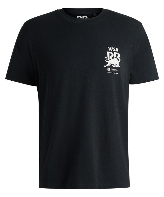 VISA CASH APP RB F1 チーム CORE FAN Tシャツ ブラック 2025拡大画像