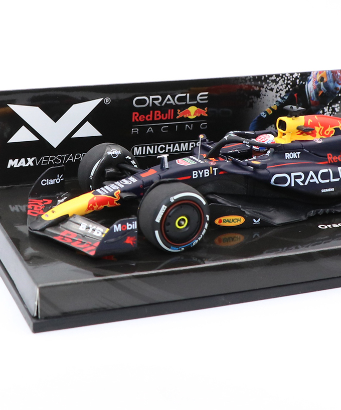 フェルスタッペン別注 ミニチャンプス 1/43スケール オラクル レッドブル レーシング ホンダ RB20 マックス・フェルスタッペン 2024年 サウジアラビアGP 優勝 /ARB/24f1m拡大画像