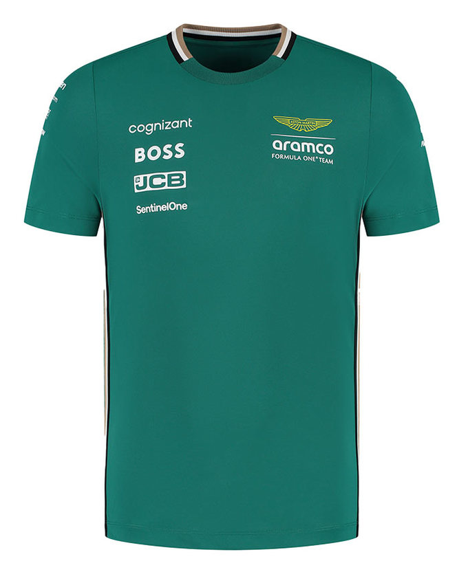 アストンマーチン アラムコ F1 チーム Tシャツ 2025拡大画像