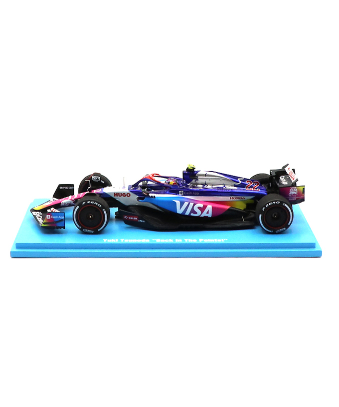 【購入数制限有/おひとり様1台まで】F1速報 別注 スパーク 1/43スケール 1/43スケール VISA CASH APP RB F1 ホンダ VCARB 01 角田裕毅 2024年 マイアミGP /24f1m拡大画像