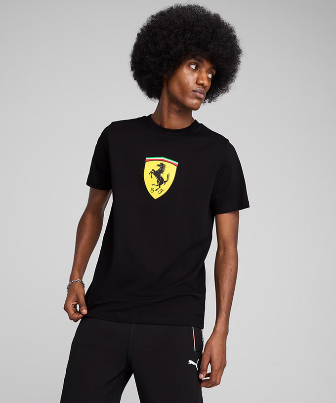 PUMA スクーデリア フェラーリ SF レース ビッグ シールド Tシャツ 25SS/LS-W拡大画像