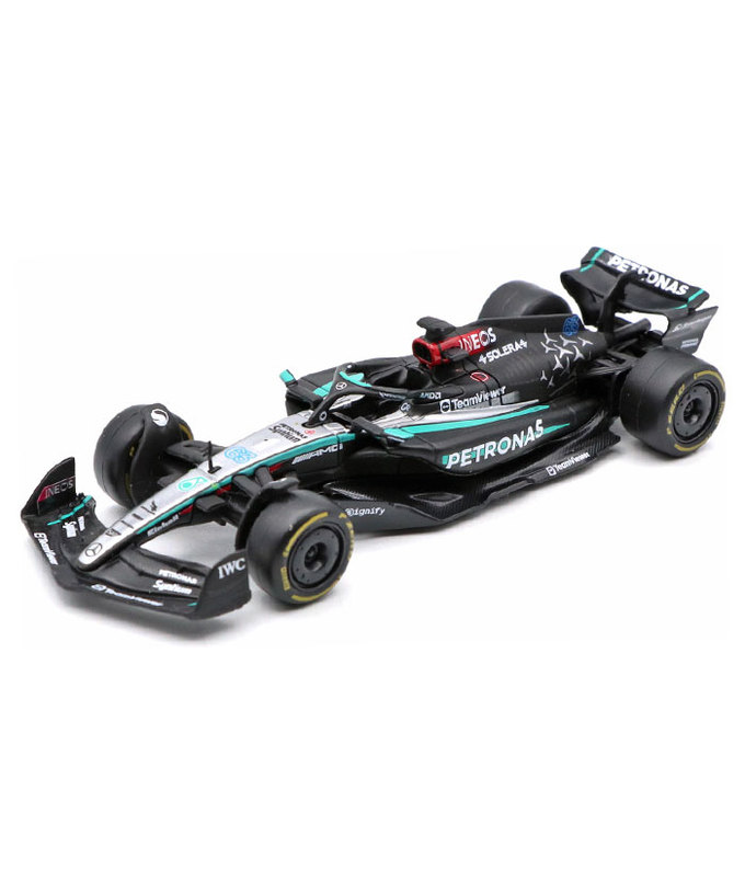 ブラゴ 1/43スケール メルセデス AMG ペトロナス F1 W15 E パフォーマンス ジョージ・ラッセル 2024年 /24f1m拡大画像