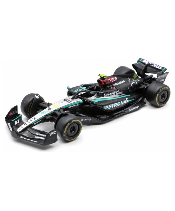 ブラゴ 1/43スケール メルセデス AMG ペトロナス F1 W15 E パフォーマンス ルイス・ハミルトン 2024年 /24f1m拡大画像