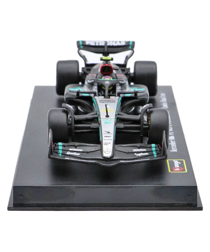 ブラゴ 1/43スケール メルセデス AMG ペトロナス F1 W15 E パフォーマンス ルイス・ハミルトン 2024年（ドライバー付属） /24f1m拡大画像