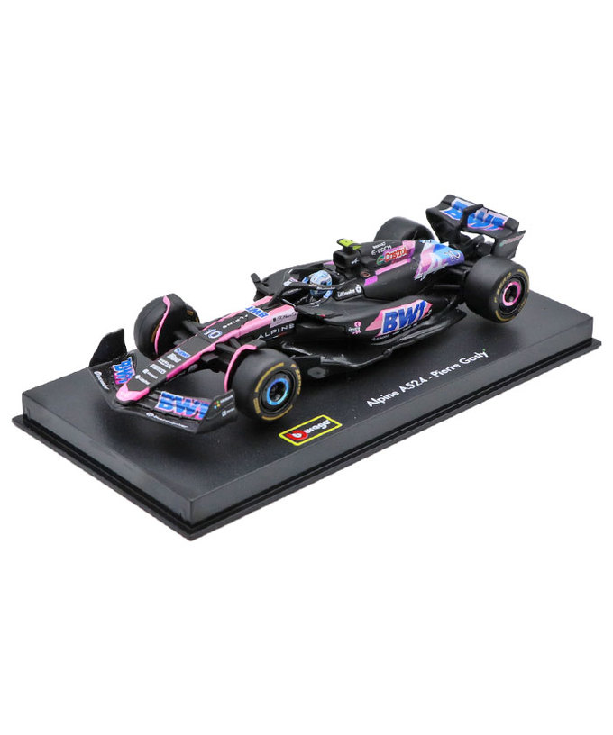 ブラゴ 1/43スケール BWT アルピーヌ F1 チーム  A523 ピエール・ガスリー 2024年（ドライバー付属） /24f1m拡大画像