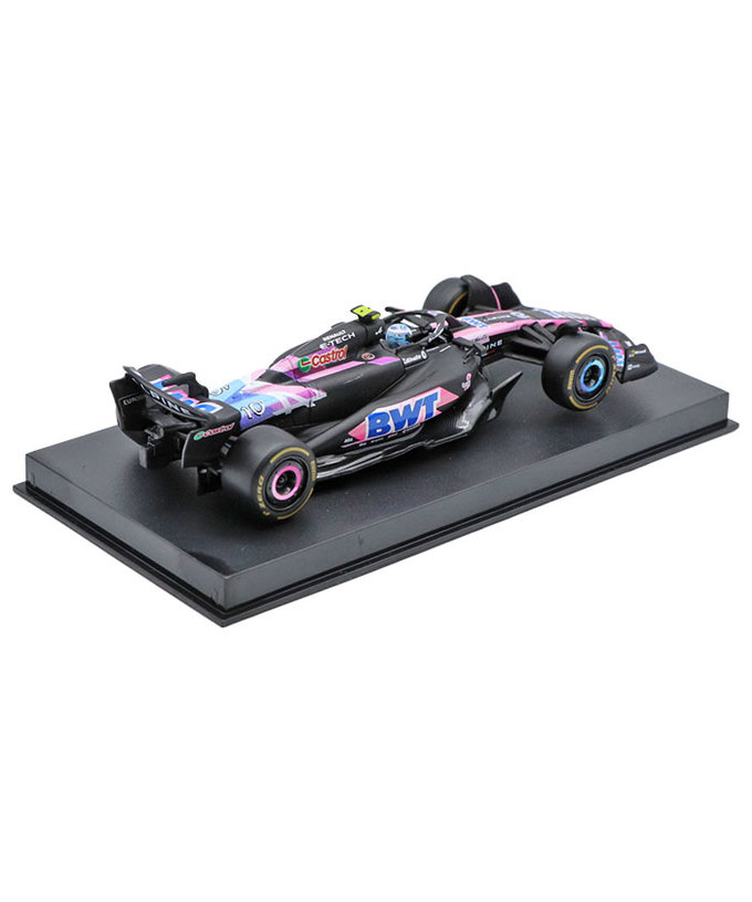 ブラゴ 1/43スケール BWT アルピーヌ F1 チーム  A523 ピエール・ガスリー 2024年（ドライバー付属） /24f1m拡大画像