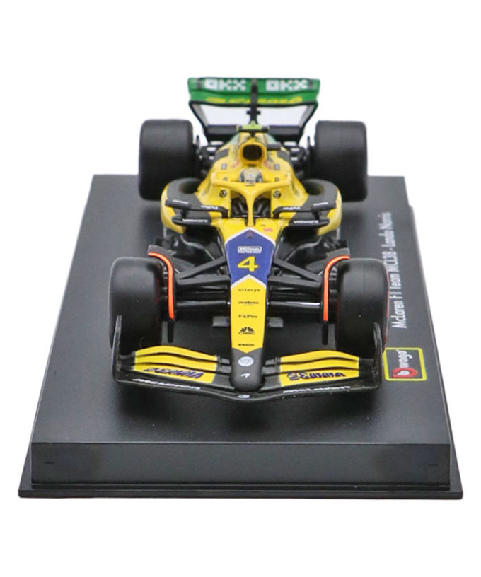 ブラゴ 1/43スケール マクラーレン F1 チーム MCL38 ランド･ノリス 2024年 モナコGP（ドライバー付属）/24f1m拡大画像