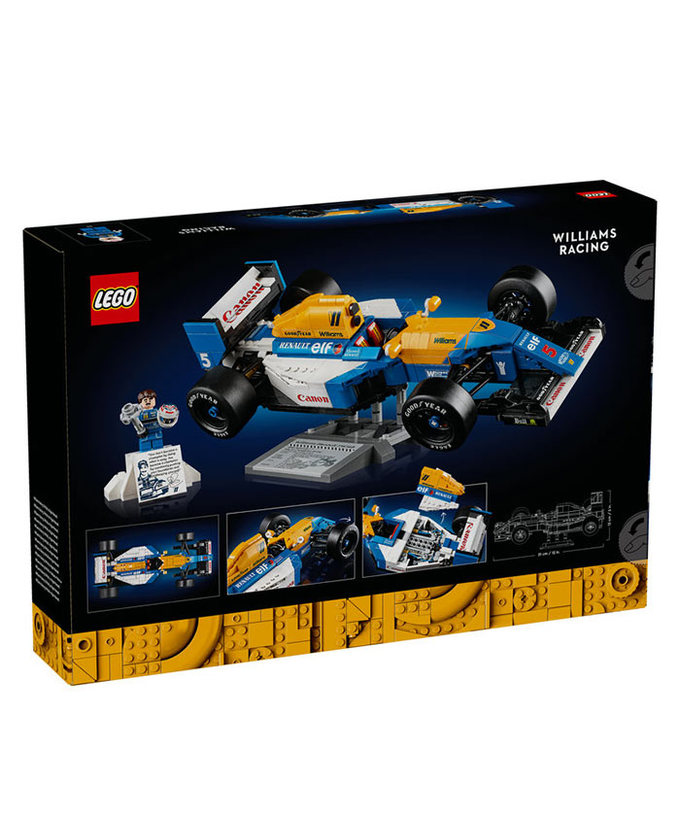 LEGO(レゴ) アイコン ウィリアムズ レーシング FW14B & ナイジェル・マンセル拡大画像