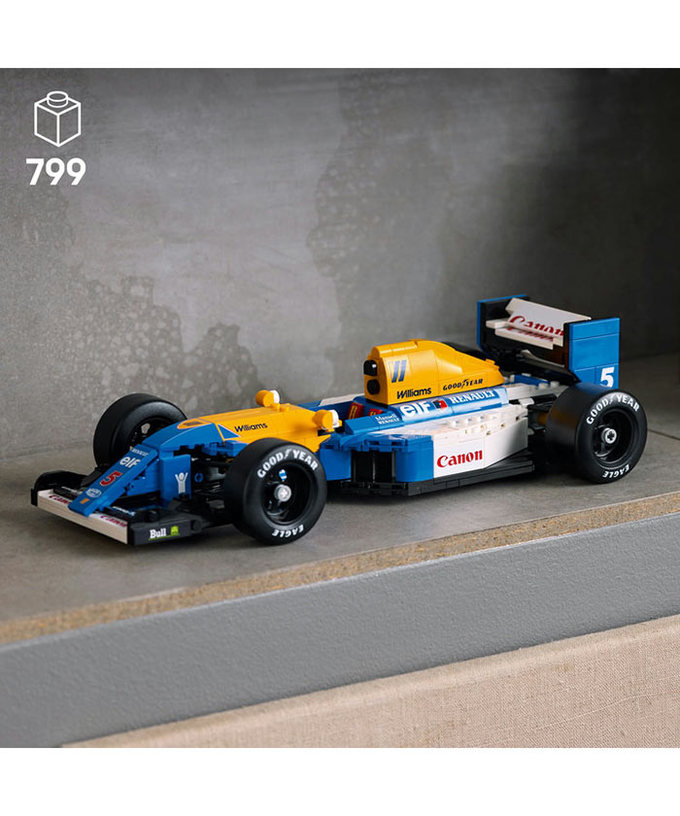 LEGO(レゴ) アイコン ウィリアムズ レーシング FW14B & ナイジェル・マンセル拡大画像