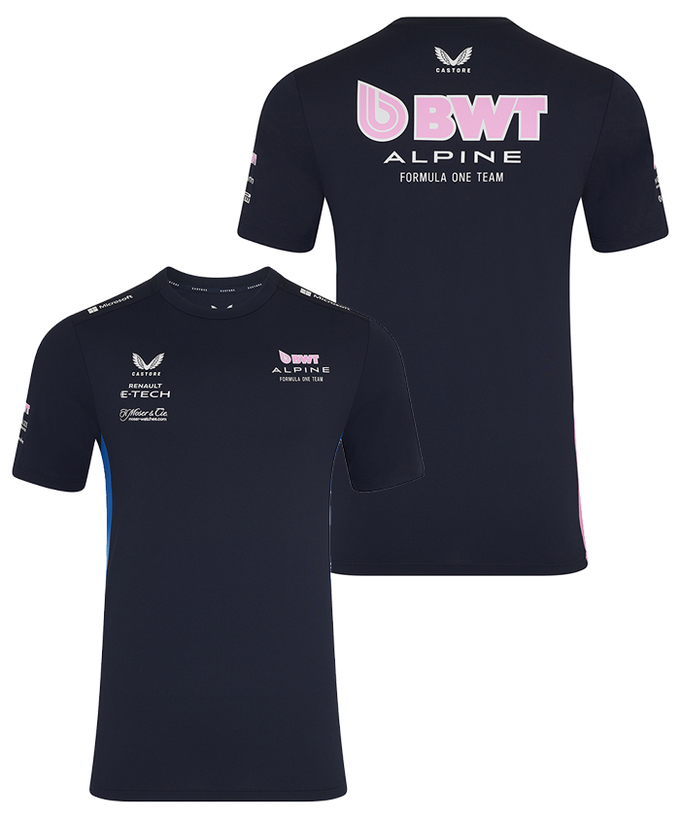 BWT アルピーヌ F1 チーム Tシャツ 2025拡大画像