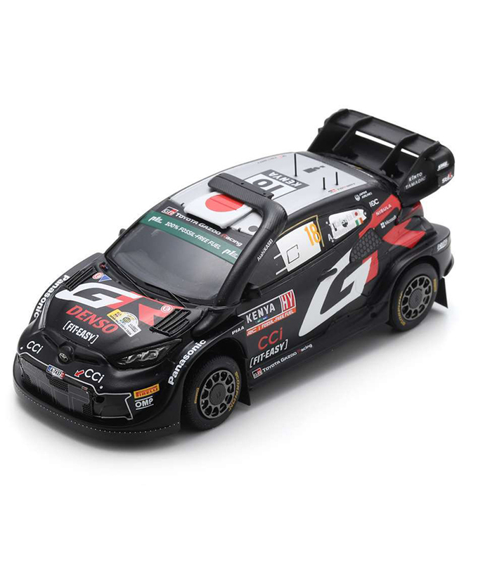 スパーク 1/43スケール トヨタ GR ヤリス ラリー1 ハイブリッド TOYOTA GAZOO Racing WRT 18号車 勝田貴元 / アーロン・ジョンストン 2024年 WRC サファリ ラリー /TGR_WRC拡大画像