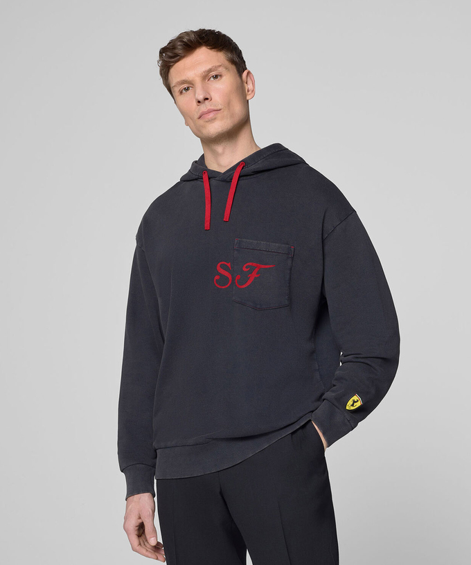 PUMA フェラーリ グラフィック フーディー 2025 ブラック /FN-W拡大画像