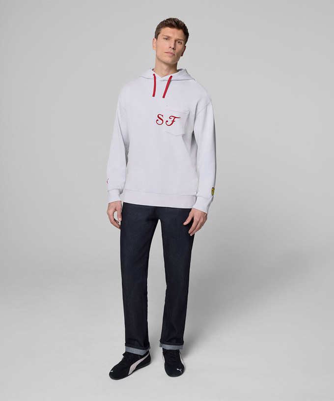 PUMA フェラーリ グラフィック フーディー 2025 グレー /FN-W拡大画像