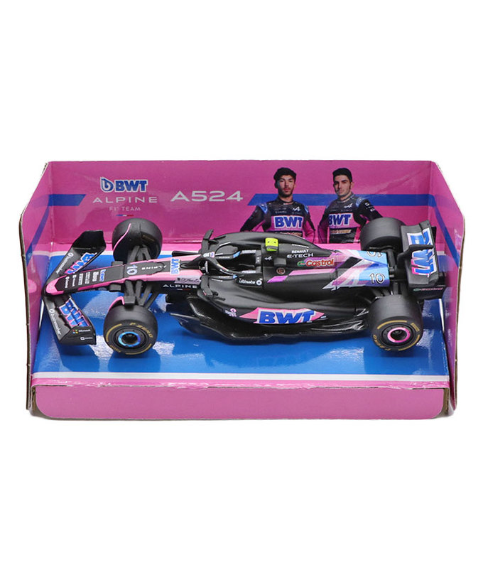 ブラゴ 1/43スケール BWT アルピーヌ F1 チーム  A524 ピエール・ガスリー 2024年 /24f1m拡大画像