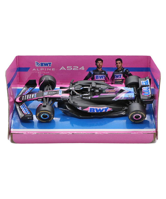 ブラゴ 1/43スケール BWT アルピーヌ F1 チーム  A524 エステバン・オコン 2024年 /24f1m拡大画像