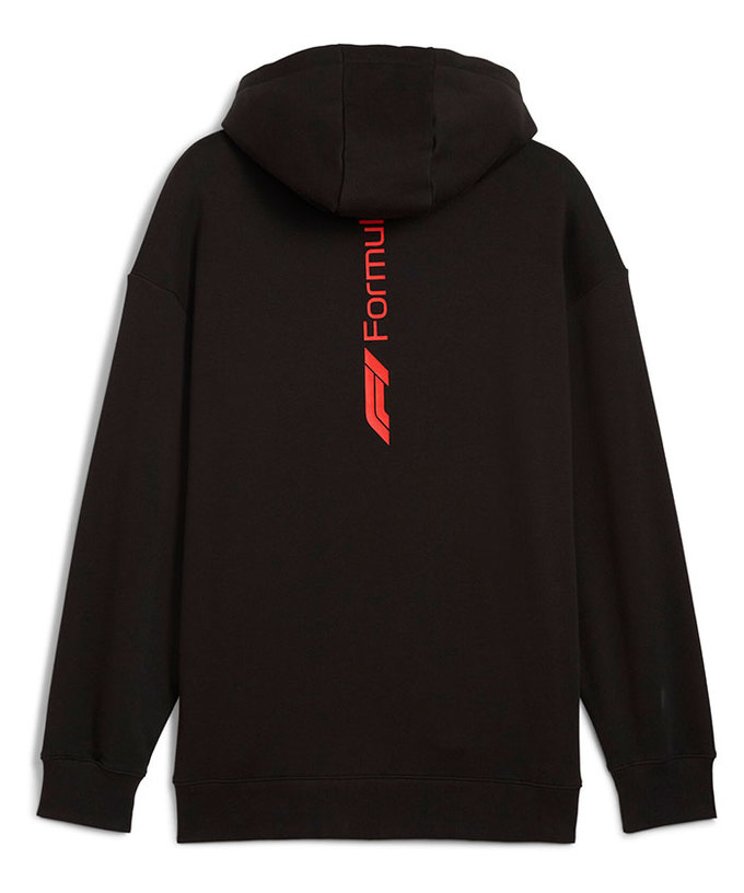 PUMA FORMULA1 エッセンシャル グラフィック フーディー ブラック 2025拡大画像
