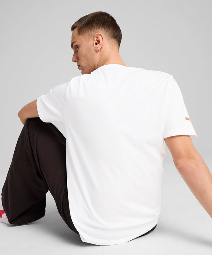 PUMA FORMULA 1 ロゴ Tシャツ ホワイト 2025拡大画像
