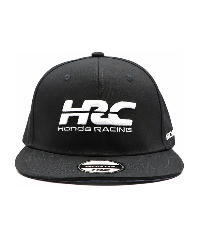 HRC Honda RACING フラットキャップ ブラック 2025拡大画像