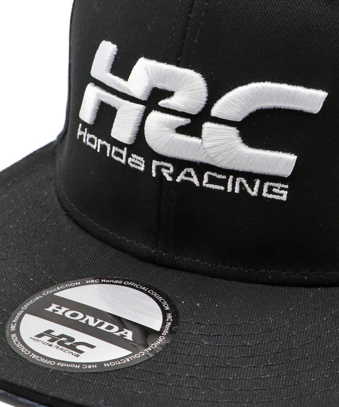HRC Honda RACING フラットキャップ ブラック 2025拡大画像