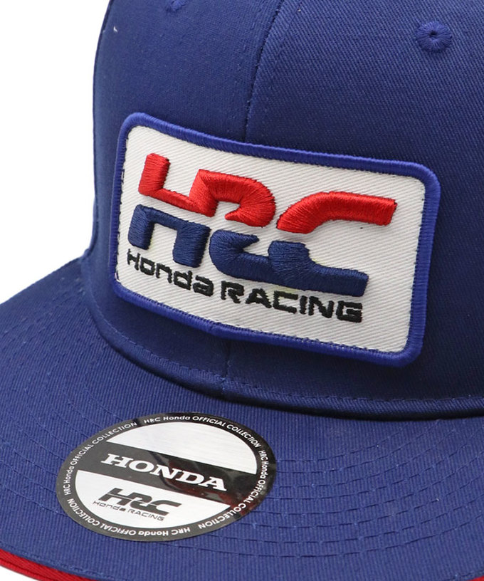 HRC Honda RACING フラットキャップ トリコロール 2025拡大画像