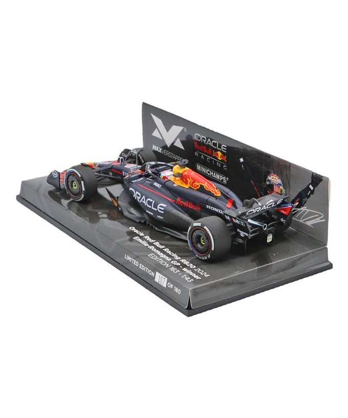 フェルスタッペン別注 ミニチャンプス 1/43スケール オラクル レッドブル レーシング ホンダ RB20 マックス・フェルスタッペン 2024年 スペインGP 優勝 /ARB/24f1m拡大画像