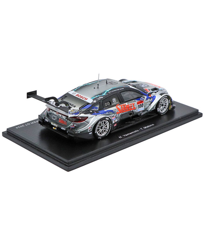 スパーク 1/43スケール スタンレー シビック TYPE R-GT No.100 TEAM KUNIMITSU GT500 スーパーGT 2024年 山本尚貴 / 牧野任祐拡大画像