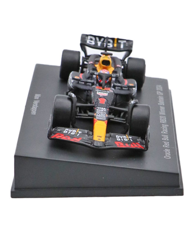 スパーク 1/64スケール オラクル レッドブル レーシング ホンダ RB20 マックス・フェルスタッペン 2024年 バーレーンGP 優勝 拡大画像
