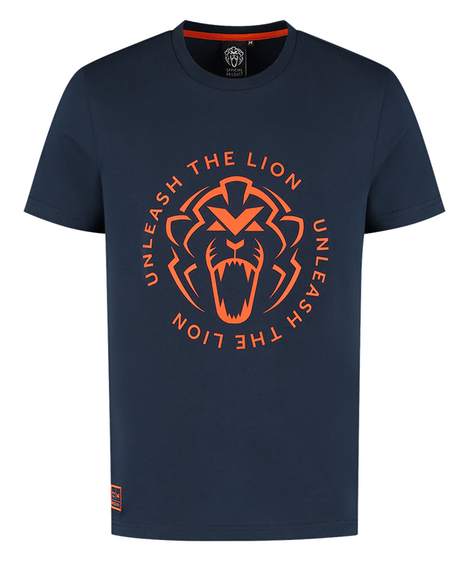 マックス・フェルスタッペン Unleash The Lion Tシャツ ネイビー拡大画像
