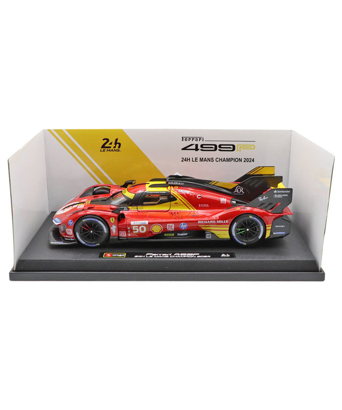 ブラゴ 1/18スケール フェラーリ 499P AF Corse NO.50 2024年 ル・マン24時間レース 優勝拡大画像