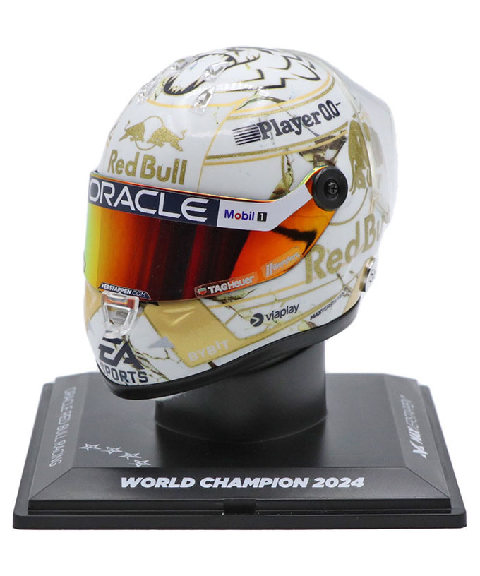 フェルスタッペン別注 シューベルト 1/4スケール マックス・フェルスタッペン 2024年 ワールドチャンピオン記念 レッドブル レーシング チーム ヘルメット /ARB拡大画像