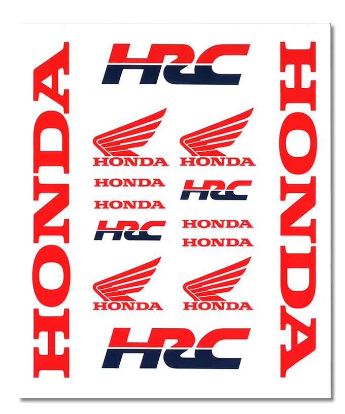HRC Honda RACING ステッカー セット拡大画像