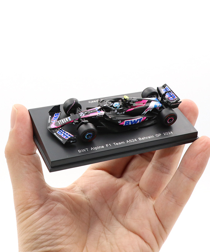 スパーク 1/64スケール BWT アルピーヌ F1 チーム A524 ピエール・ガスリー 2024年 バーレーンGP /spk拡大画像