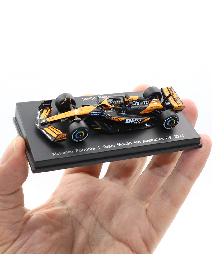 スパーク 1/64スケール マクラーレン F1チーム MCL38 オスカー・ピアストリ 2024年 オーストラリアGP /spk拡大画像