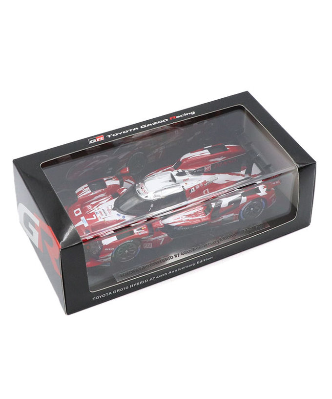 TGR別注 スパーク 1/43スケール TOYOTA GAZOO Racing GR010 ハイブリッド 7号車 コンウェイ/小林可夢偉/デフリース 40周年アニバーサリーエディション /TGR_WEC拡大画像