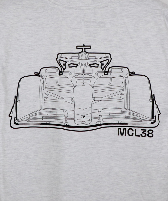 マクラーレン F1 チーム マシン ロングスリーブ Tシャツ拡大画像
