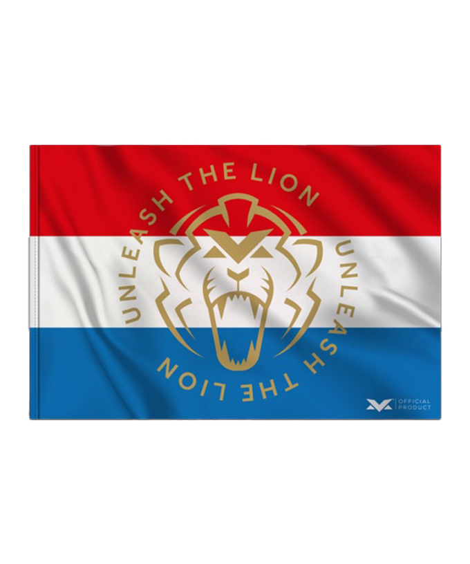 マックス・フェルスタッペン Unleash The Lion フラッグ 100 x 150cm拡大画像